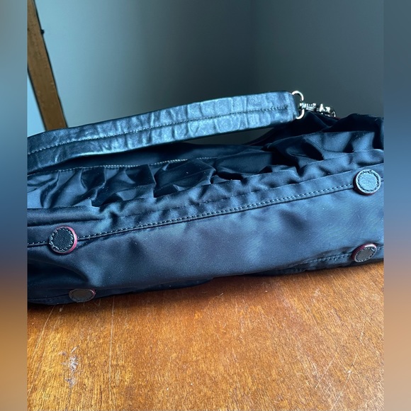 MZ Wallace Paige Nylon Black Shoulder Bag - Picture 11 of 14